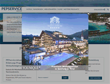 Tablet Screenshot of pepservice-deluxe.com